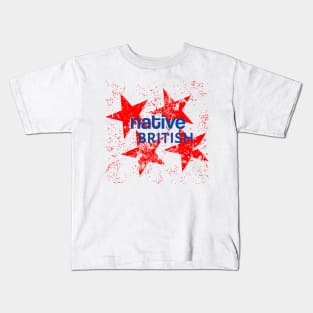 Native British Kids T-Shirt